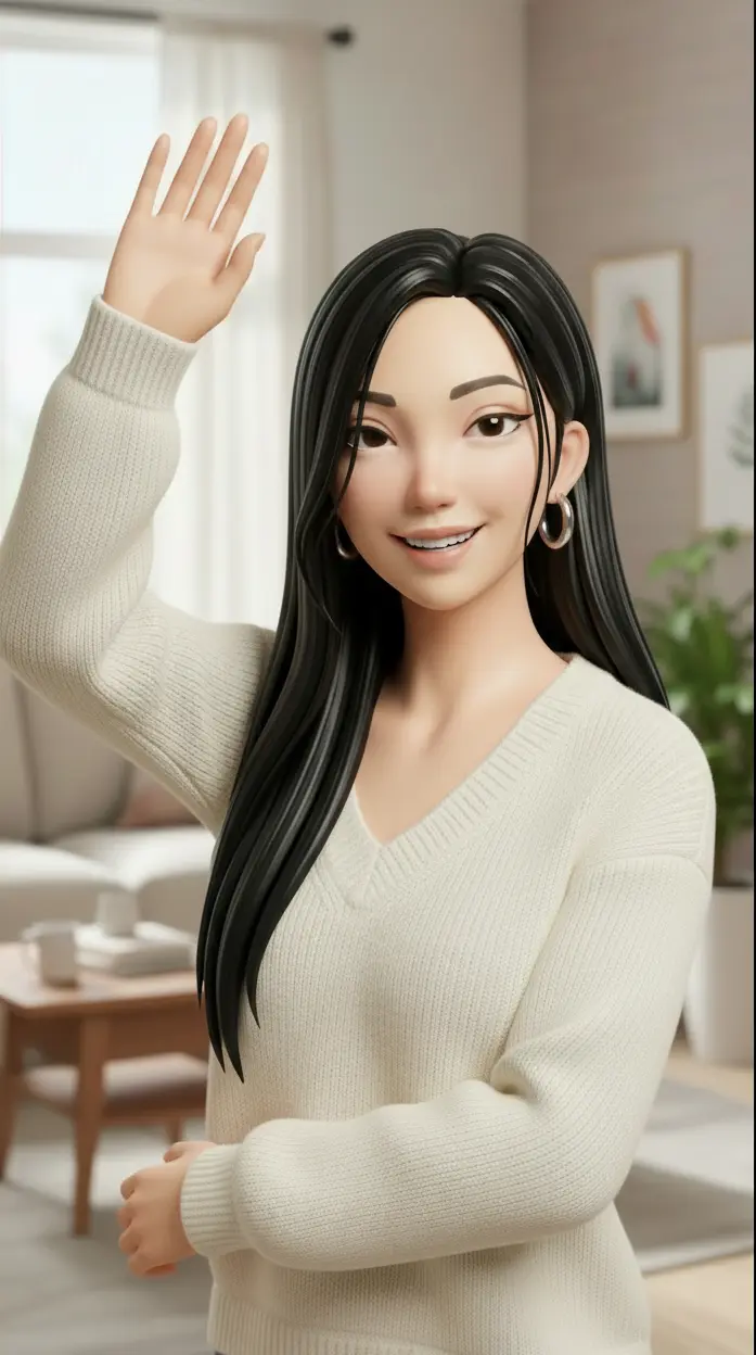 AI Alex video call
